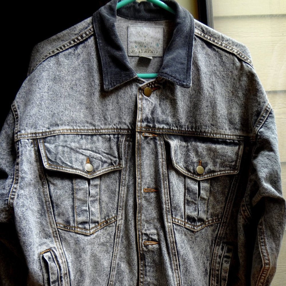 Vintage STONE WASHED DENIM Salties jacket Men's M